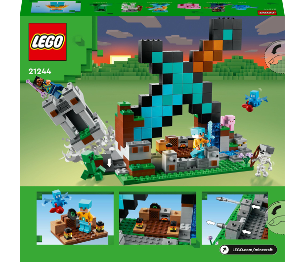 LEGO Minecraft 21244 Bastion miecza - 1090570 - zdjęcie 10